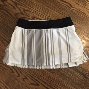 lululemon pacesetter skirt sz6